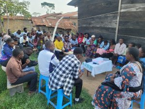 Beni : La MONUSCO sensibilise les jeunes du quartier Ngongolio au processus de désengagement de la mission La MONUSCO sensibilise les jeunes du quartier Ngongolio au processus de désengagement de la mission