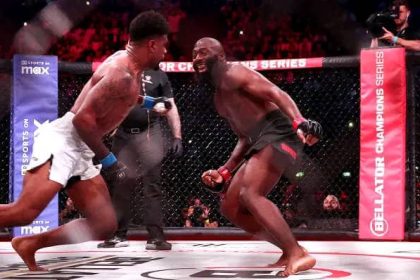 Cédric Doumbè s'impose dès la première reprise face à Jaleel Willis au Bellator