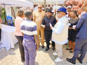 Remise officielle de l'assistance humanitaire aux familles des victimes de bombardement du M23 à Mugunga