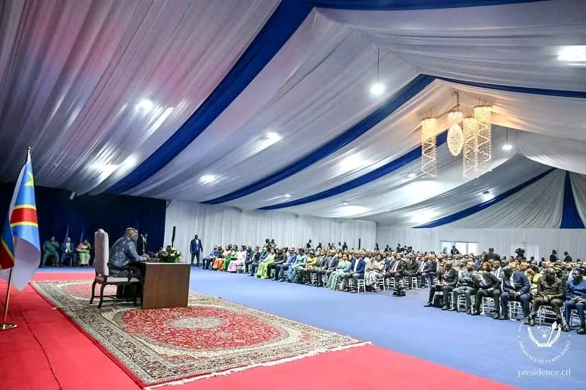 Rencontre entre le Président Tshisekedi et les députés de l'Union sacrée de la nation