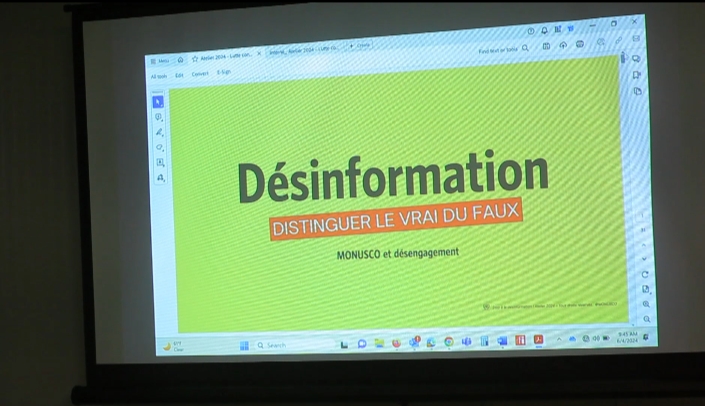 Après leur formation, des artistes s'engagent à lutter contre la désinformation grâce à leurs talents