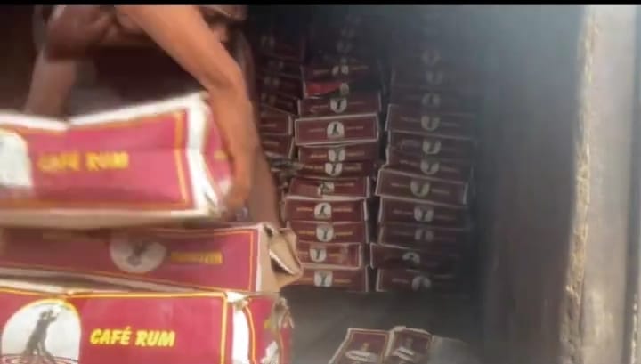 2 kilos et demie de cocaïne et 8 sacs du canabis incinérés par la police