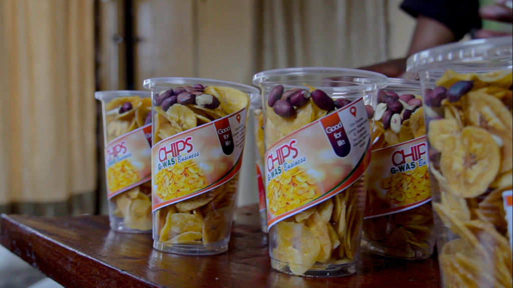 Une entreprise de transformation de bananes plantains en chips implantée par une jeune fille à Goma