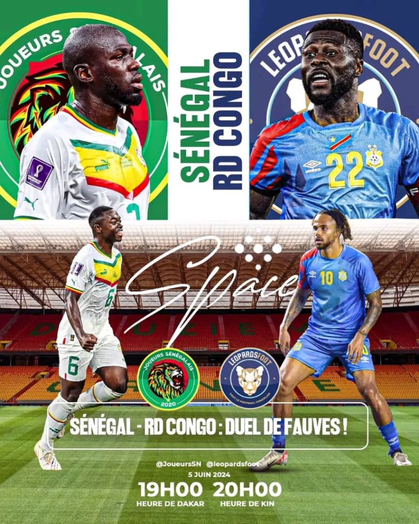 Défi de taille pour les Léopards ce jeudi face au Sénégal