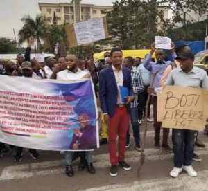 Kinshasa : Répression violente de la Manifestation des Inspecteurs et Contrôleurs du Travail Répression violente de la Manifestation des Inspecteurs et Contrôleurs du Travail