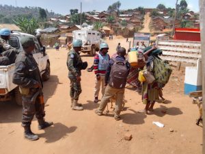 La présence des casques bleus renforcée à Kanyabayonga en appui aux FARDC