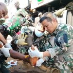 Les Casques Bleus de la MONUSCO Portent Secours aux Militaires Congolais Blessés au Front Contre le M23 à Kanyabayonga