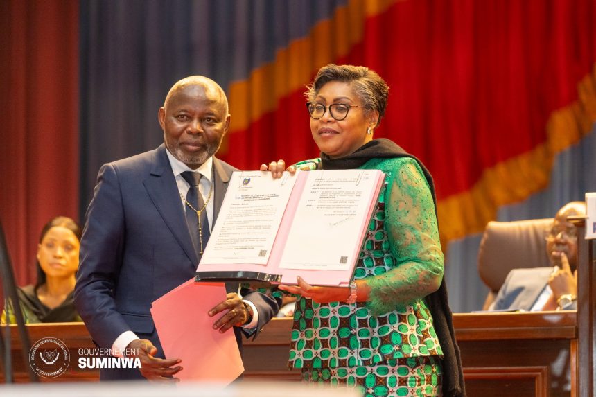 La Première ministre Judith Suminwa a présenté à l'Assemblée nationale de la RDC le programme ambitieux de son gouvernement pour la période 2024-2028