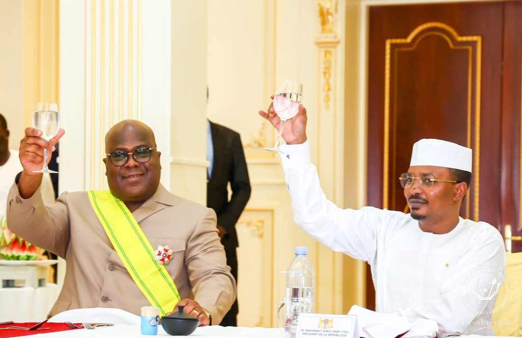 Le Président Félix Tshisekedi a été élevé à la dignité de Grand-Croix dans l’Ordre National du Tchad