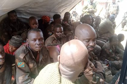 Audience en cours des militaires ayant abandonné leur ligne de front dans le cadre de la guerre contre le M23 à Lubero