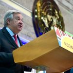 Le Secrétaire Général de l'ONU, Antonio Guterres, a appelé à la cessation de la guerre dans le monde