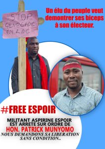 Un militant de la LUCHA arrêté sur demande d'un député national