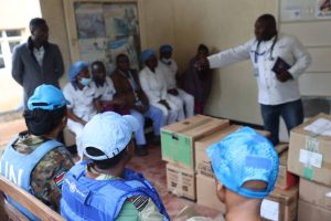 Beni : L'hôpital Général de Référence bénéficie d'un don des Médicaments des Casques Bleus de la Monusco L'hôpital Général de Référence bénéficie d'un don des Médicaments des Casques Bleus de la Monusco