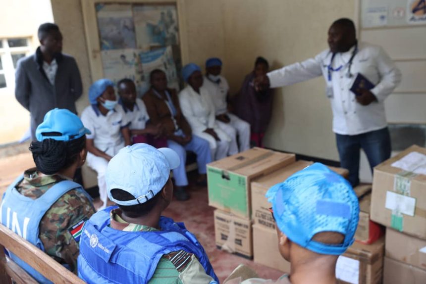 L'hôpital Général de Référence bénéficie d'un don des Médicaments des Casques Bleus de la Monusco