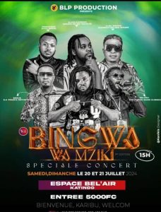 Goma : Agenda culturel du week-end du vendredi 19 au dimanche 21 juillet 2024 Agenda culturel du week-end du vendredi 19 au dimanche 21 juillet 2024