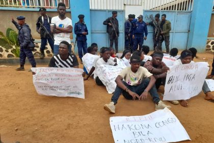 Malgré l'interdiction du Maire, les militants de la LUCHA dans la rue pour dénoncer l'insécurité au Nord-Kivu