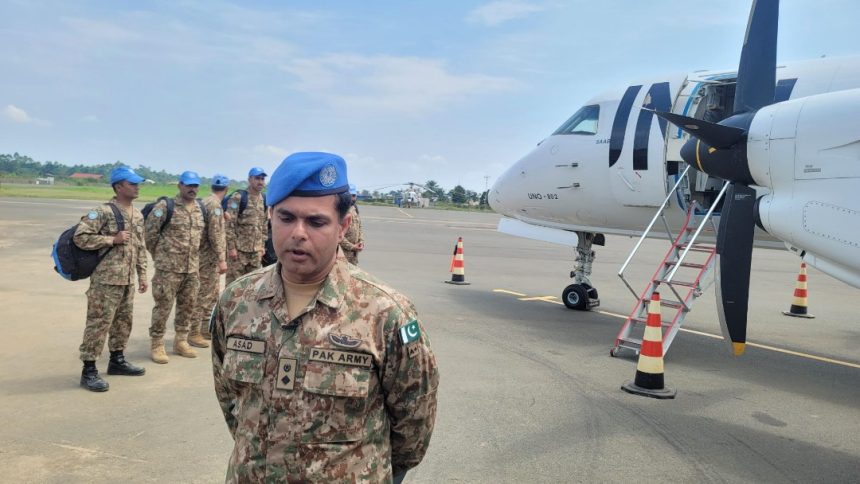 Des contingents pakistanais à Beni en renforcement des capacités opérationnelles de la MONUSCO dans le Grand Nord