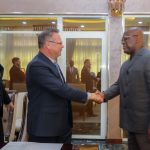 Échange entre le Secrétaire d'État de la Pologne et Félix Tshisekedi à Kinshasa