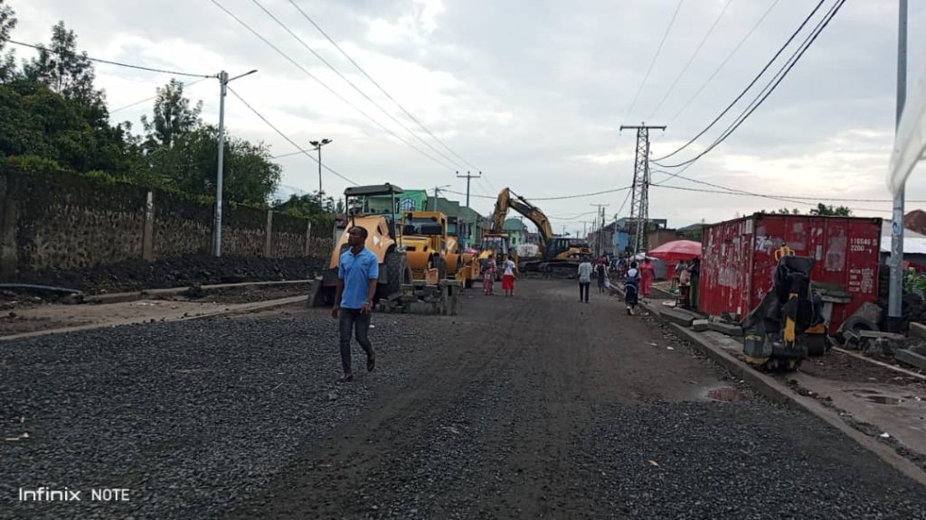 Les travaux de construction de la route de la station Mode à la cathédrale Kituku risquent de s'arrêter faute de moyens