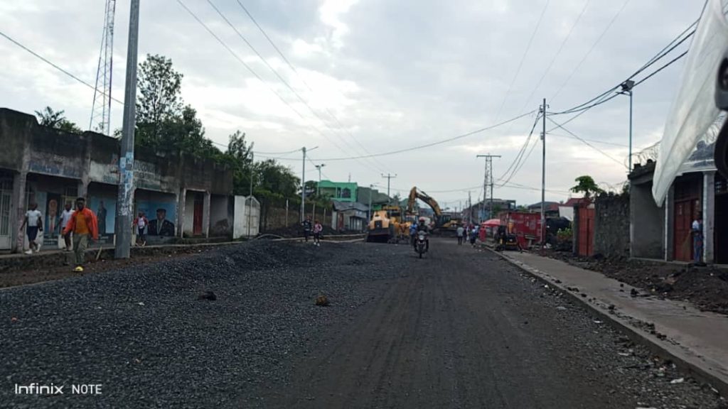 Les travaux de construction de la route de la station Mode à la cathédrale Kituku risquent de s'arrêter faute de moyens