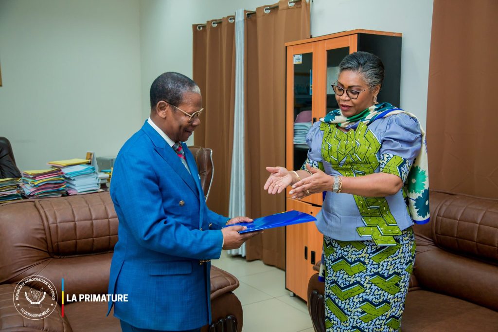 La Première ministre Judith Suminwa Tuluka a déposé sa déclaration du patrimoine familial au greffe de la Cour constitutionnelle