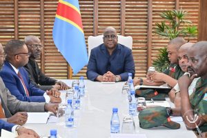 RDC : En Présidant la Deuxième Réunion de la Task Force du Haut Commandement Militaire, Félix Tshisekedi Donne des Orientations Deuxième Réunion de la Task Force du Haut Commandement Militaire
