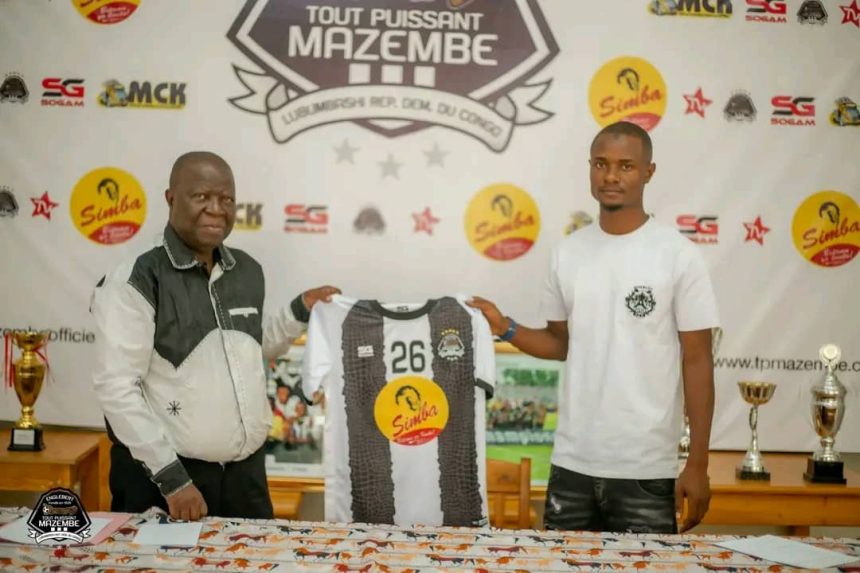 Abdallah Radjabu de l'AS Dauphin Noir rejoint le TP Mazembe