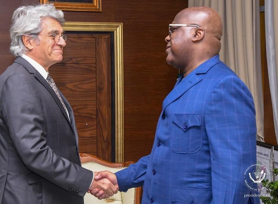 L’ambassadeur de France en RDC fait ses adieux au Président Félix Tshisekedi