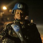 Photo d'illustration : Des casques bleus de la Monusco en patrouille nocturne à Fataki, dans le territoire de Djugu (Ituri)