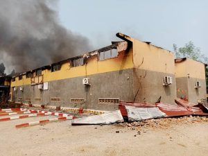 Kisangani : Un dépôt des médicaments ravagé par des flammes Un dépôt des médicaments ravagé par des flammes