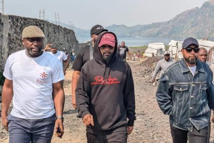 Fally Ipupa assiste les enfants déplacés de guerre