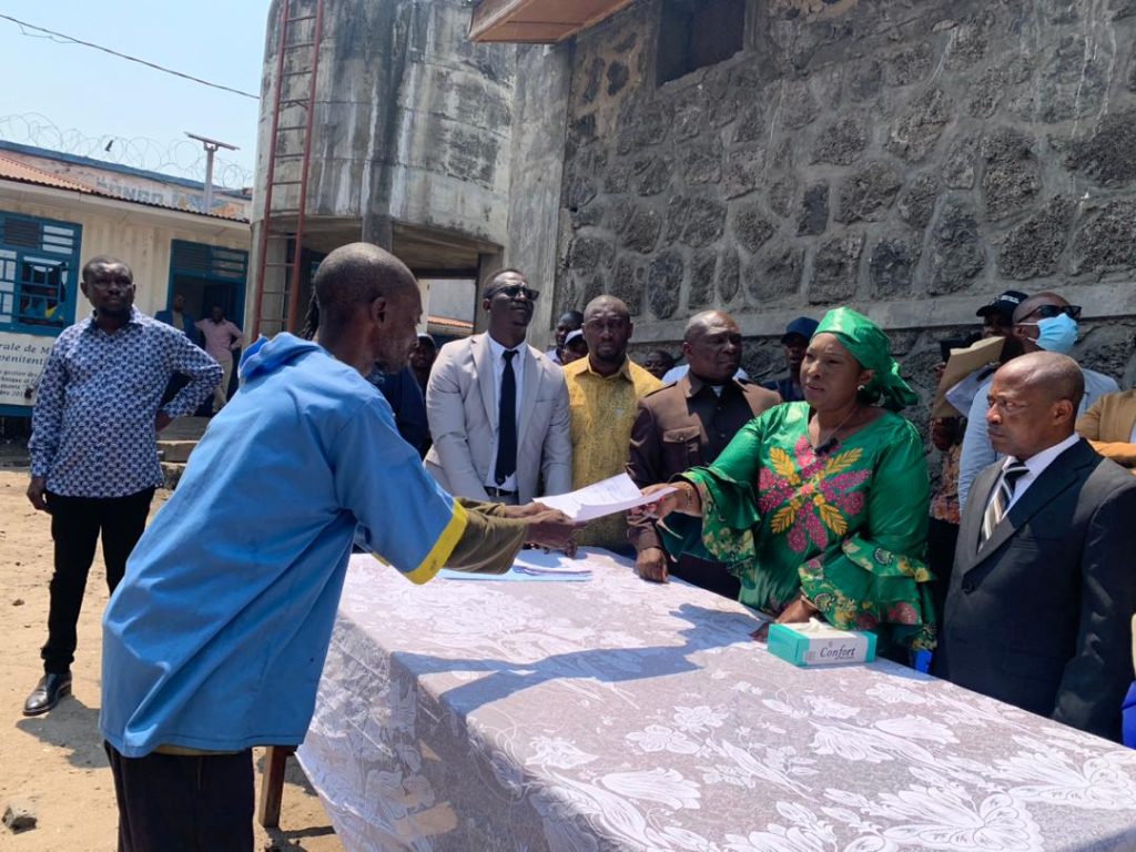 Une dizaine de prisonniers de la prison centrale de Goma ont été libérés