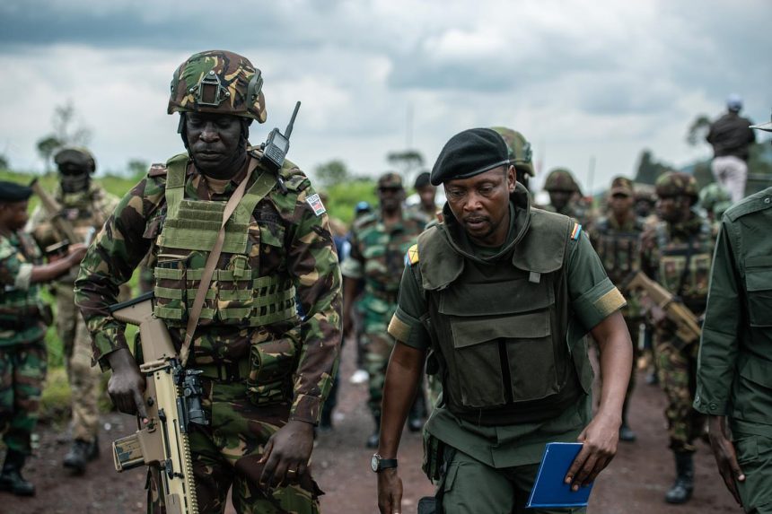 Les troupes de défense du Kenya aux côtés des rebelles du m23