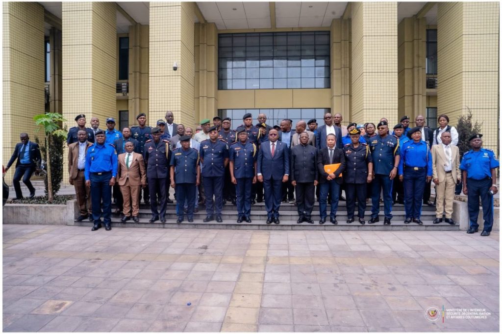 RDC, Jacquemain Shabani Lukoo, Police Nationale Congolaise, réforme, sécurité, gouvernement, financement, PARP III, mobilité, atelier, Commissaire Général, CSRP