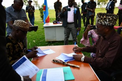 La communauté Hutu et Nande signent un pacte de paix