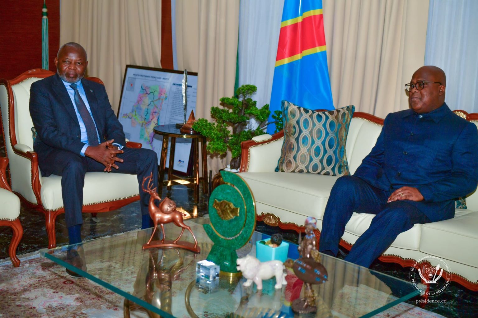 Tête à tête entre le Président de la République et le chef du parlement national Vital kamerhe