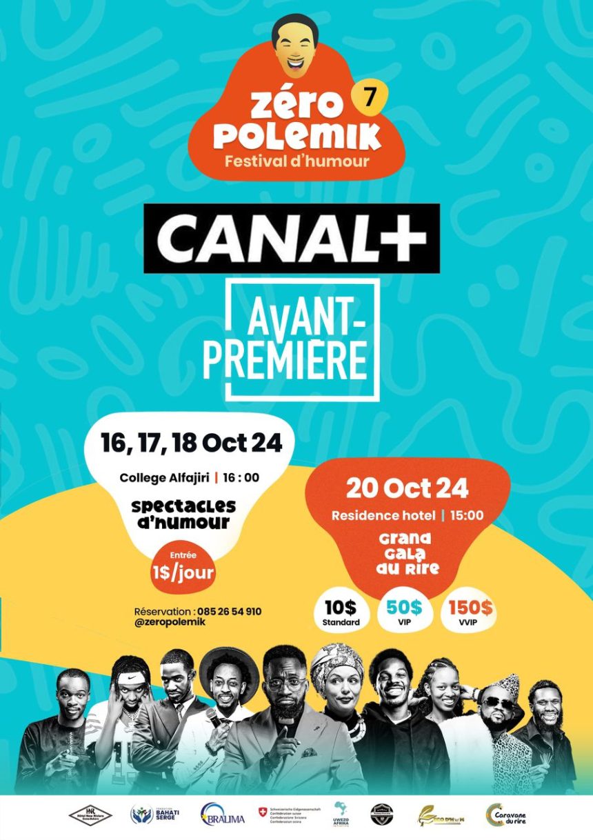 Festival zéro polémique à Bukavu , Canal plus annonce la couverture de l'événement