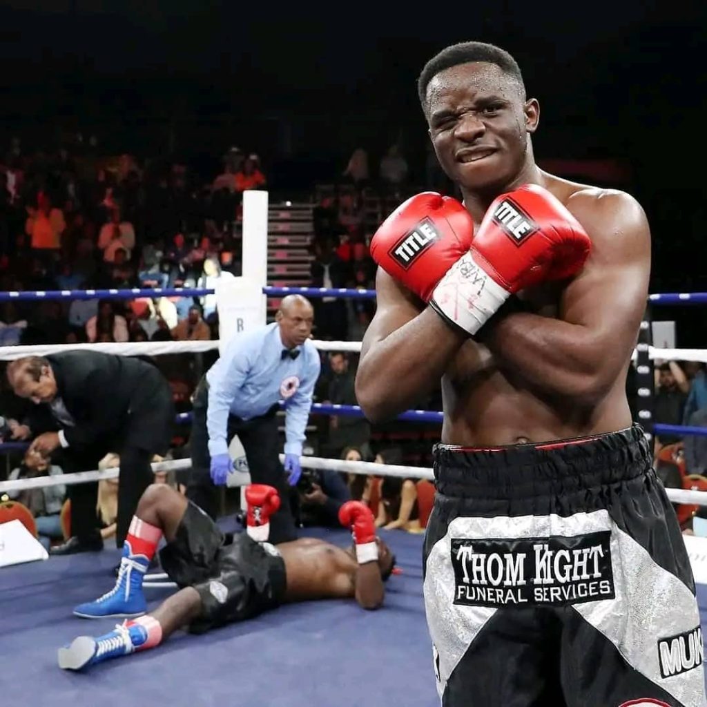 Le Congolais Patrick Mukala, une étoile montante du noble art est de retour sur le ring