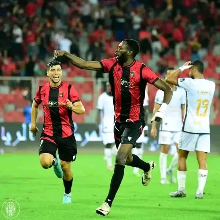 L'USM Alger valide son ticket grâce au Congolais Kévin Mondeko