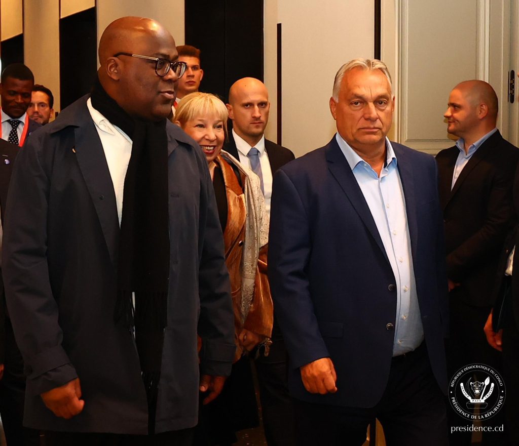 Visite d'état de Félix Tshisekedi en Hongrie