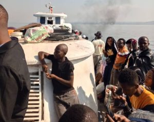Goma : Le bateau Kivu express en détresse sur les eaux du lac Kivu