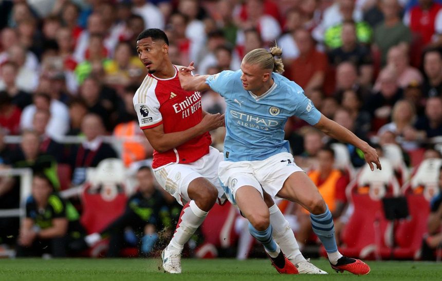 Premier League : Arsenal tient tête à Manchester City