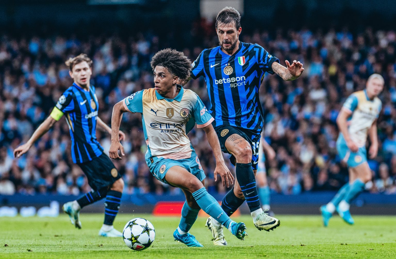 Man city et inter se quittent dos-à-dos, voici les résultats