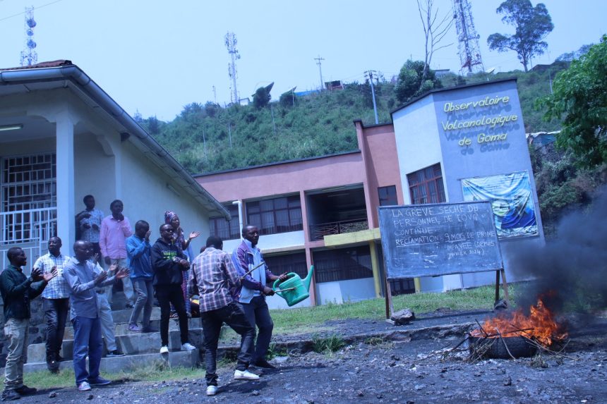 Reprise du service minimum par les agents de l’OVG à Goma