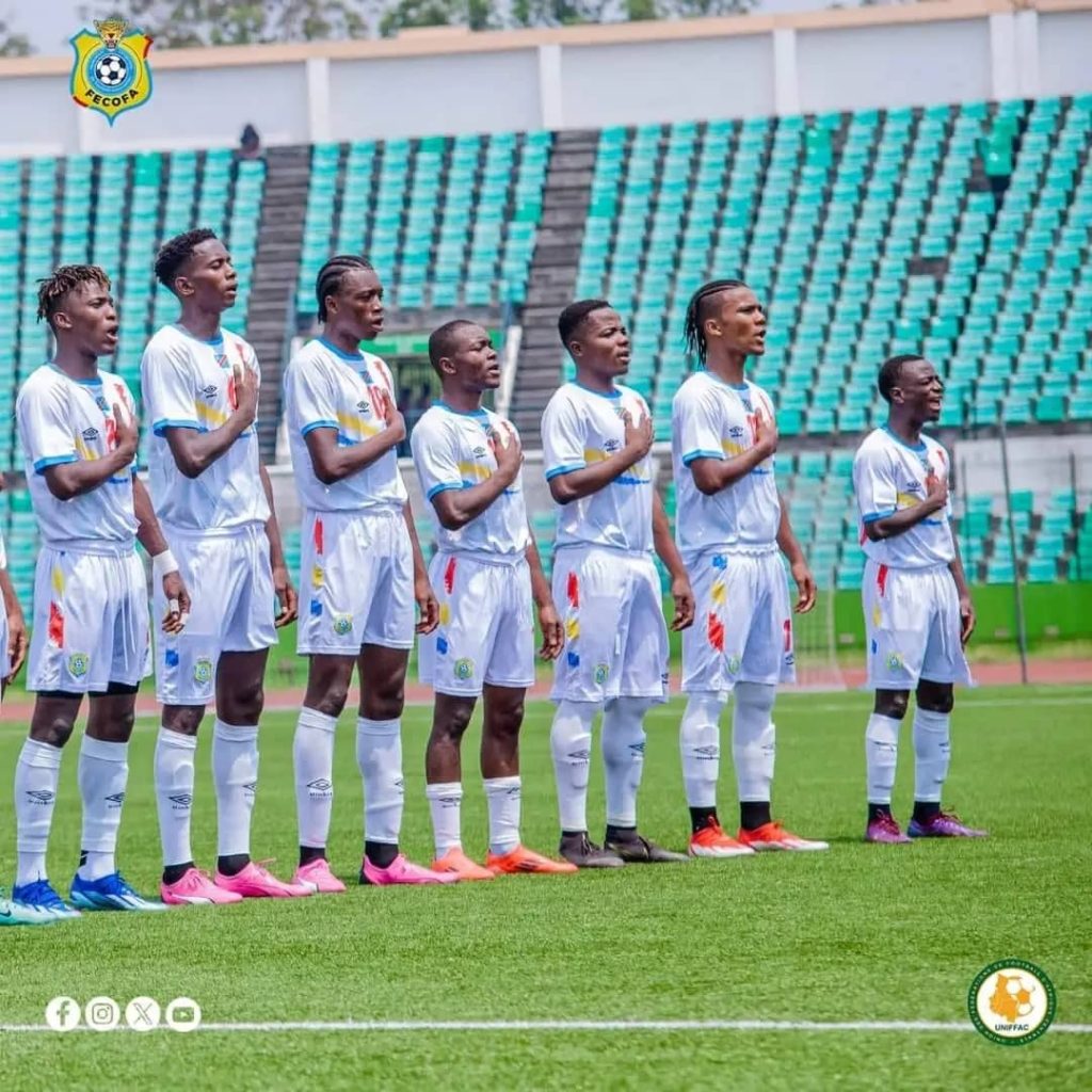 Les Léopards U20 en difficulté au tournoi de l'UNIFFAC