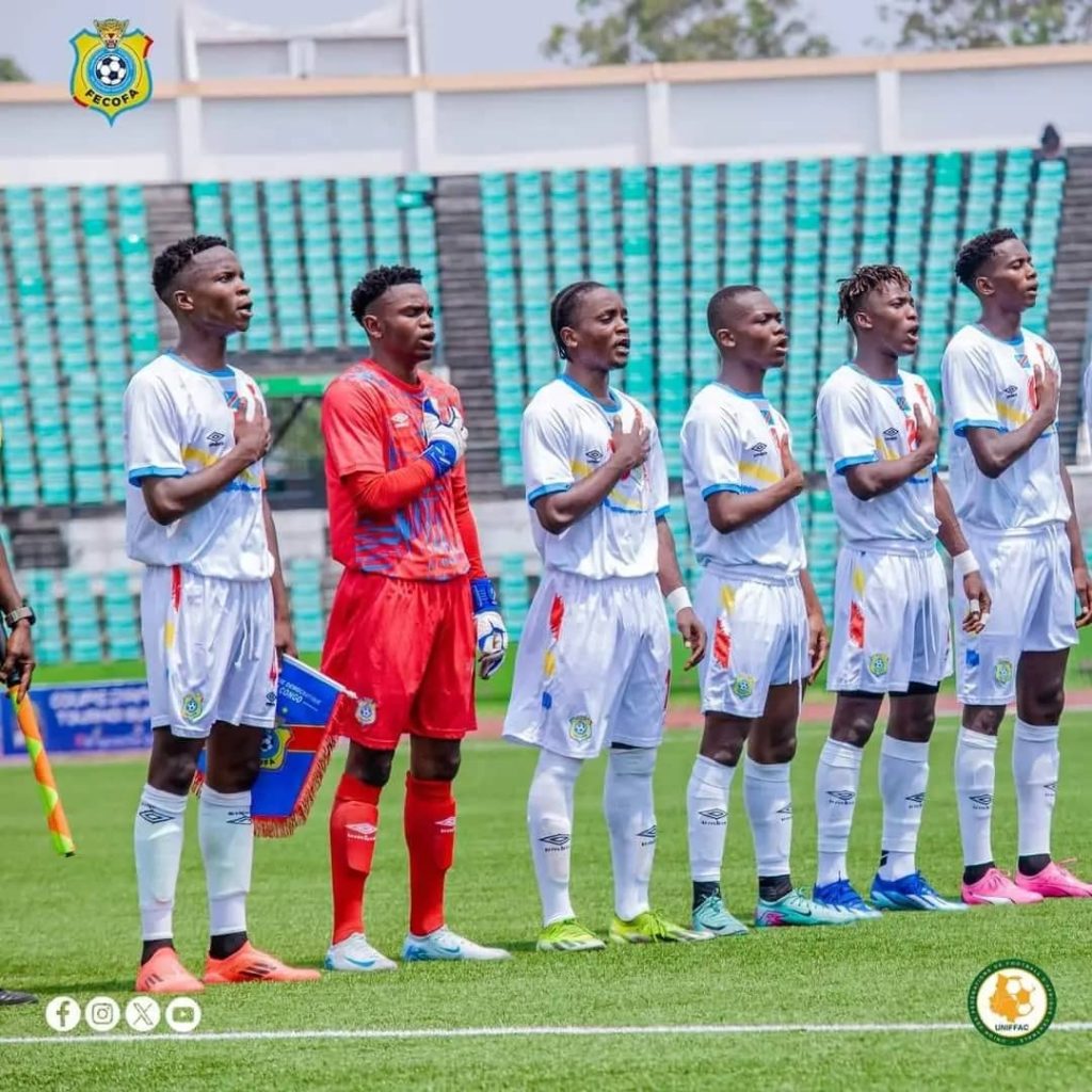 Les Léopards U20 en difficulté au tournoi de l'UNIFFAC