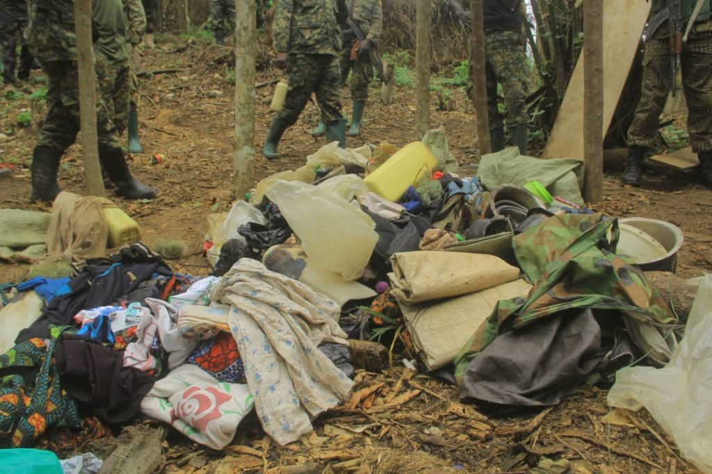 Cinq femmes et cinq enfants sauvés des mains de l'ADF par les forces de la coalition FARDC-UPDF