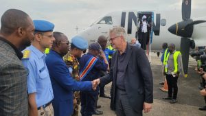 Ituri : Le Secrétaire général adjoint de l'ONU Jean-Pierre Lacroix est arrivé à Bunia Le Secrétaire général adjoint de l'ONU Jean-Pierre Lacroix est arrivé à Bunia