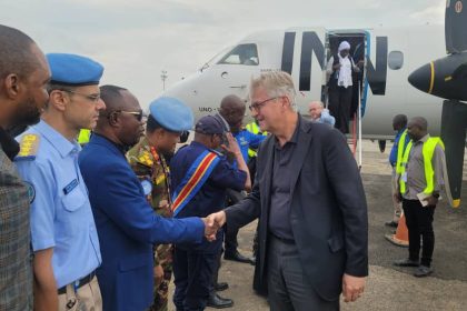 Le Secrétaire général adjoint de l'ONU Jean-Pierre Lacroix est arrivé à Bunia