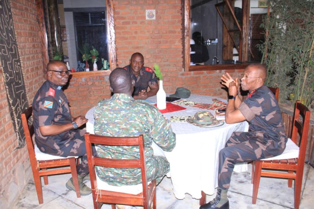 Les armées congolaises et Ougandaises en évaluation des opérations Shuhaa à Beni